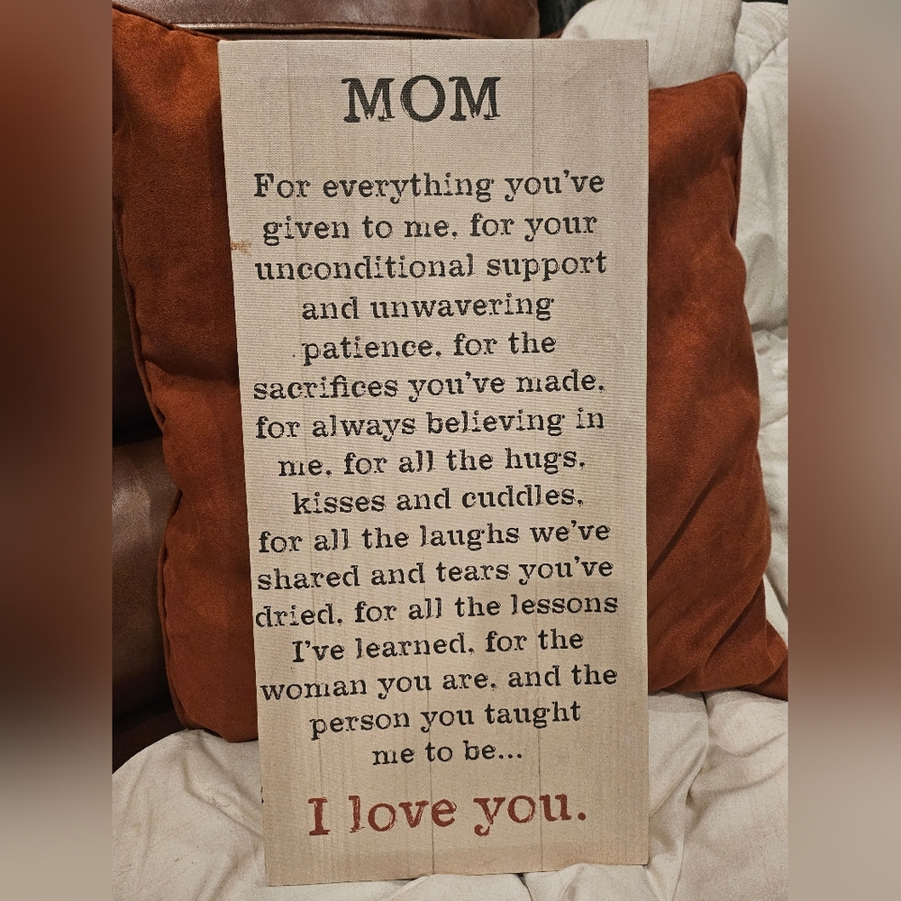 Louise Carey Sentimental Wall Art for Mom